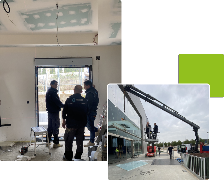 Trabajadores GLS Ventanas